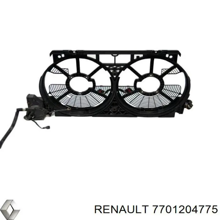 Дифузор (кожух) радіатора охолодження Renault (RVI) 7701204775 ціна, від 28.16 USD