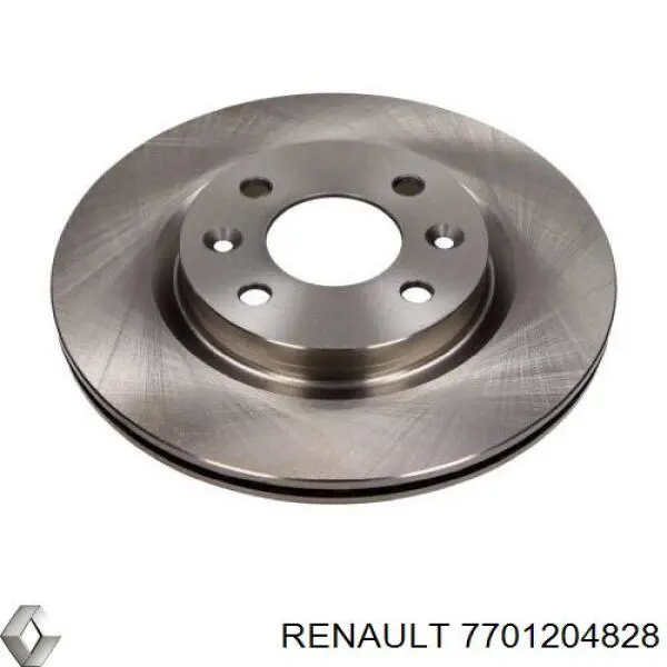 Диск переднього гальма Renault (RVI) 7701204828 ціна, від 28.33 USD