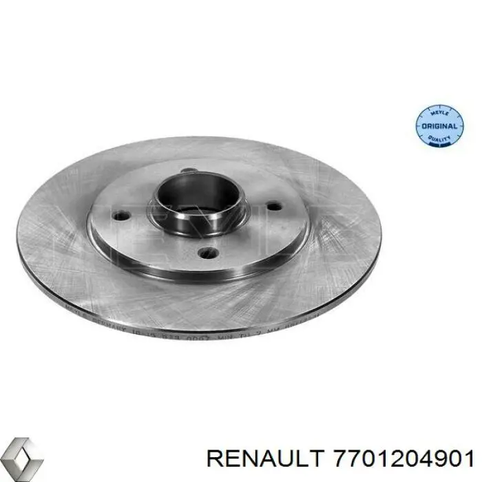 Купити 7701204901 Renault (RVI) Диск заднього гальма