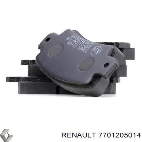 Купити 7701205014 Renault (RVI) Колодки гальмівні передні, дискові