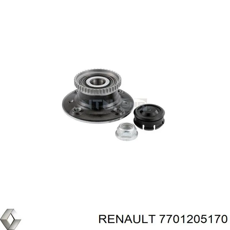 Купити 7701205170 Renault (RVI) Підшипник ступиці колеса