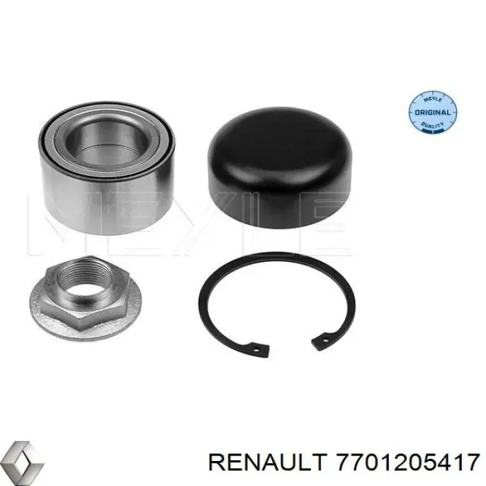 7701205417 Renault (RVI) Підшипник ступиці задньої
