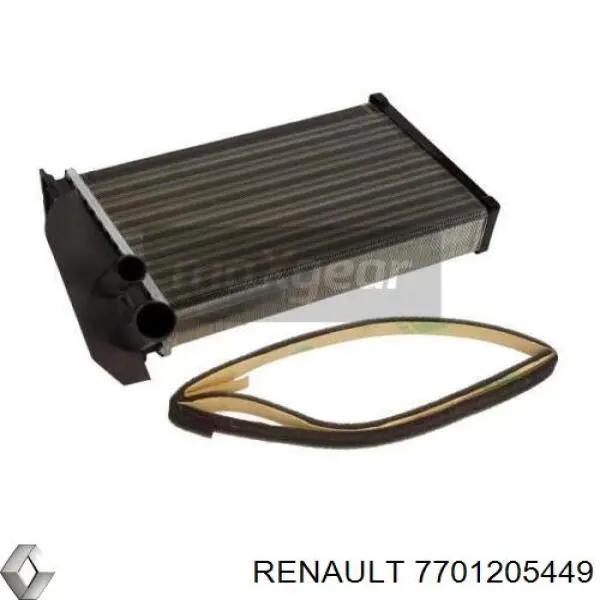 7701205449 Renault (RVI) радіатор пічки (обігрівача)