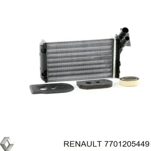 Купити 7701205449 Renault (RVI) Теплообмінник