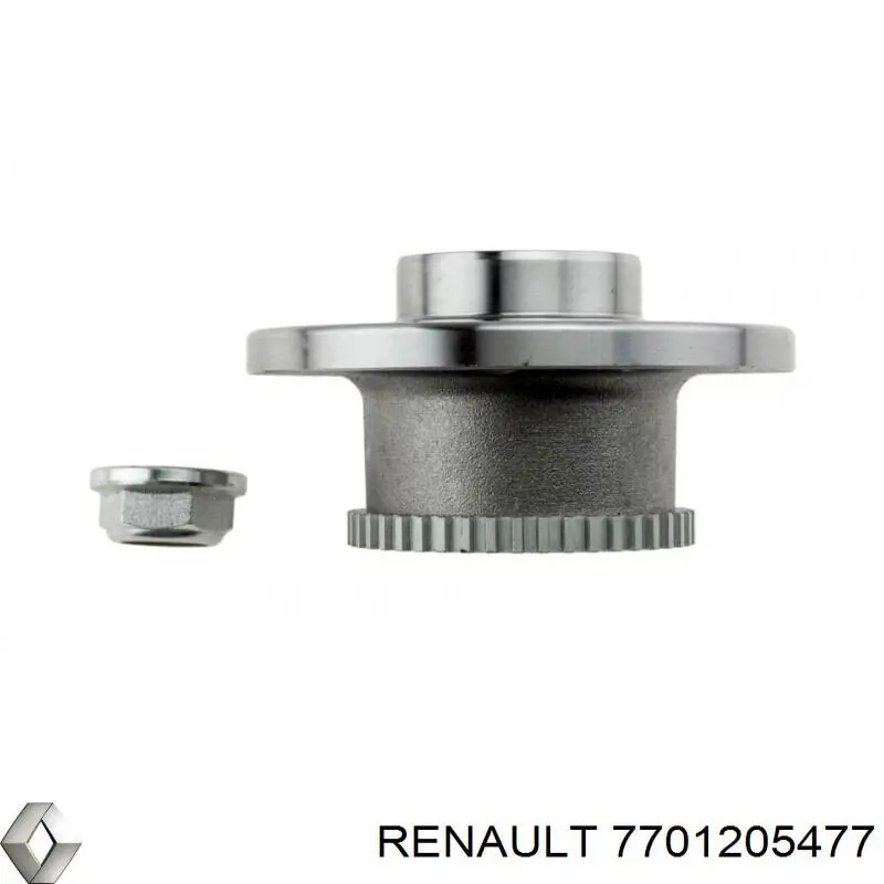 Маточини задніх коліс Renault (RVI) 7701205477 ціна, від 40.86 USD
