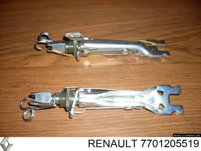 Купити 7701205519 Renault (RVI) Розтискний механізм колодок гальма стоянки