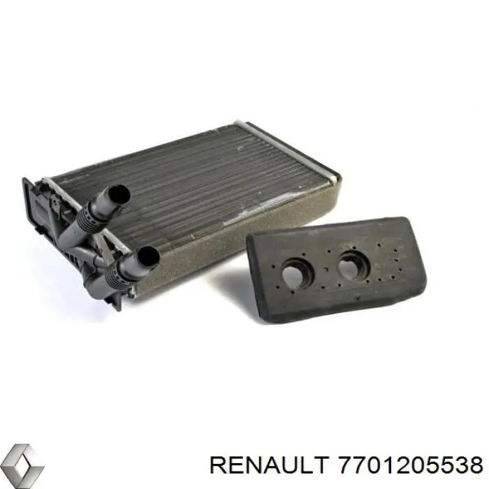 7701205538 Renault (RVI) радіатор пічки (обігрівача)