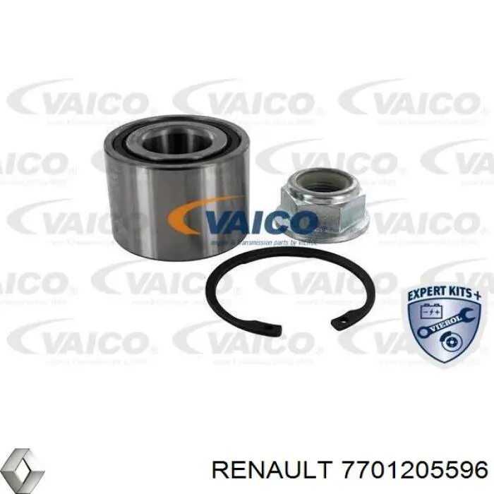 Підшипник маточини задньої Renault (RVI) 7701205596 ціна, від 17.95 USD