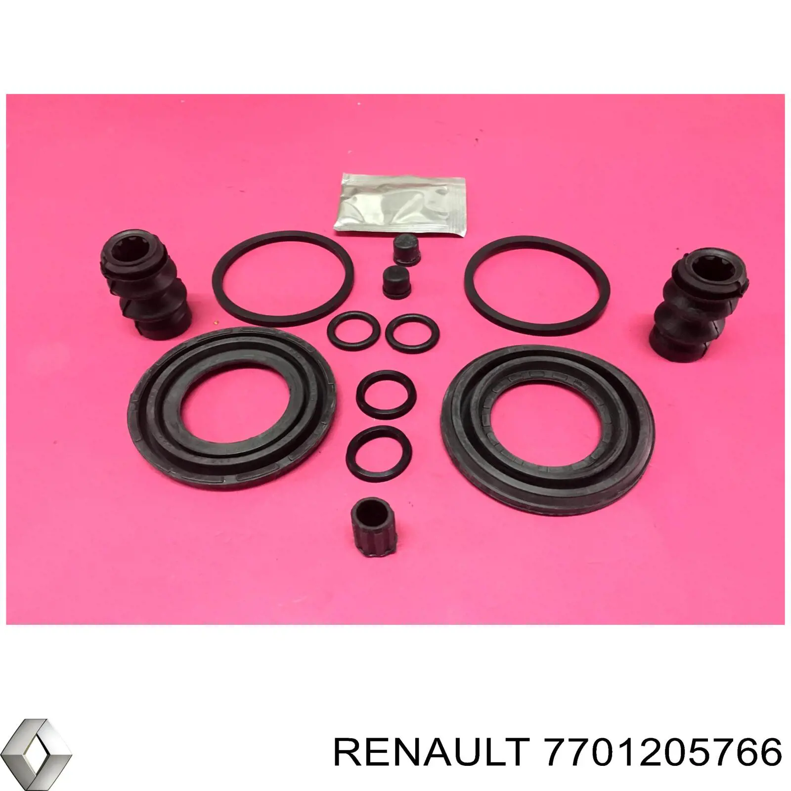 Ремкомплект супорту гальмівного переднього Renault (RVI) 7701205766 ціна, від 13.53 USD