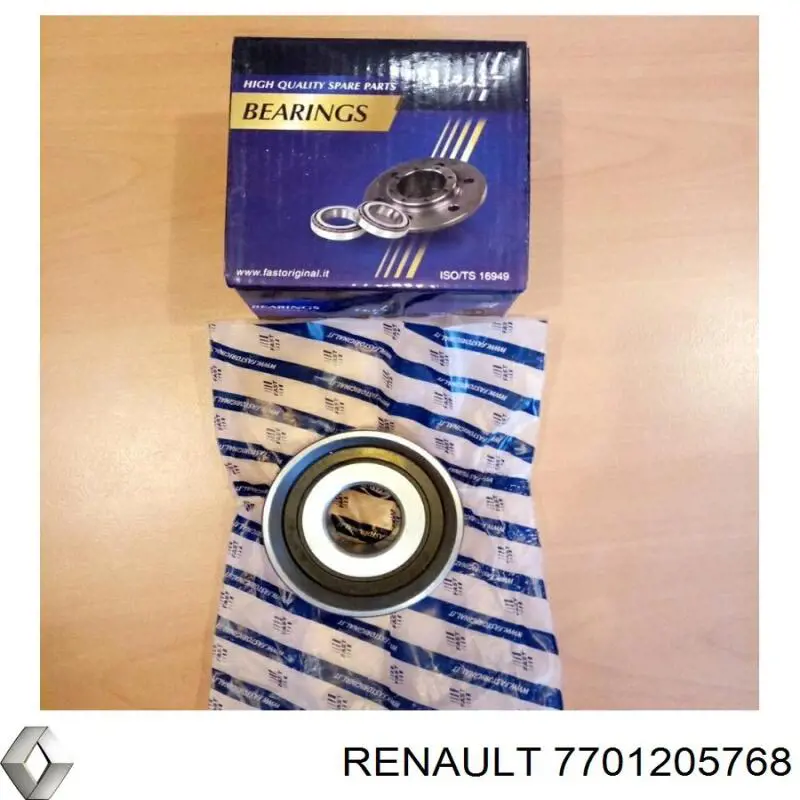 Ремкомплект переднього супорту 7701205768 Renault (RVI)