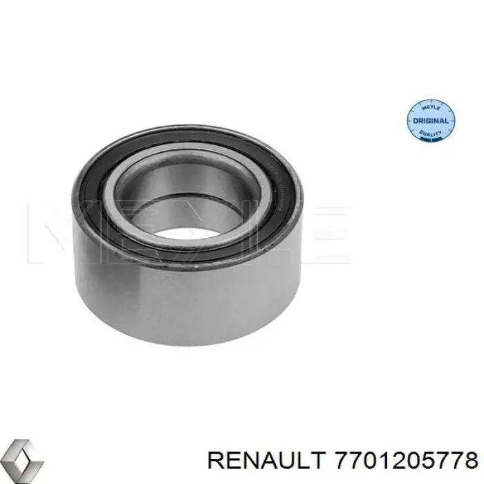 Комплект підшипник маточини передньої Renault (RVI) 7701205778 ціна, від 18.41 USD