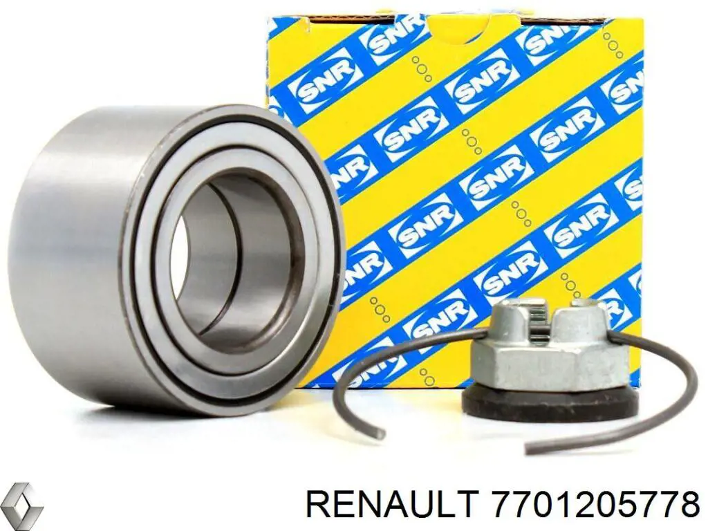 Купити 7701205778 Renault (RVI) Підшипник ступиці передньої