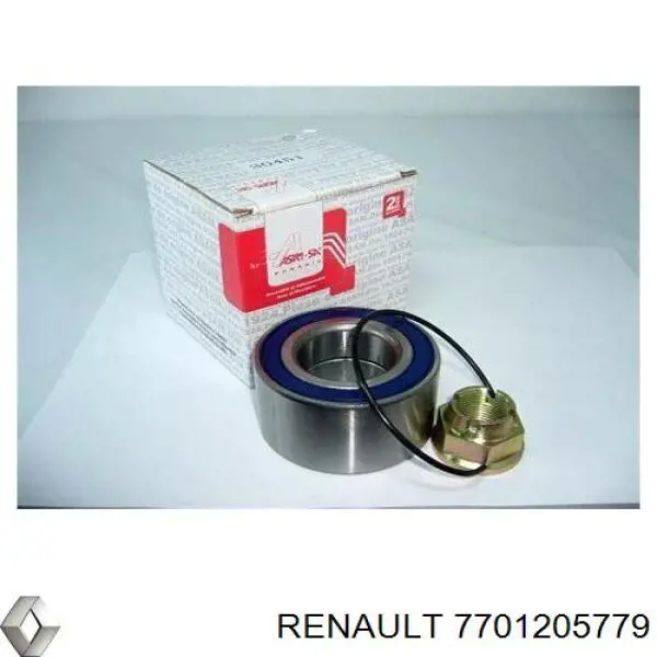 Купити 7701205779 Renault (RVI) Підшипник ступиці передньої