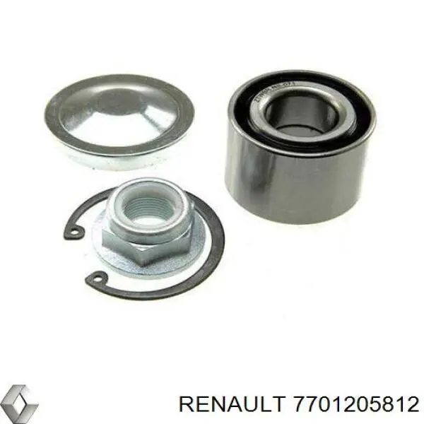 Підшипник маточини задньої Renault (RVI) 7701205812 ціна, від 18.32 USD