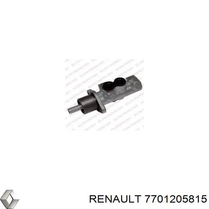 Купити 7701205815 Renault (RVI) Головний гальмівний циліндр