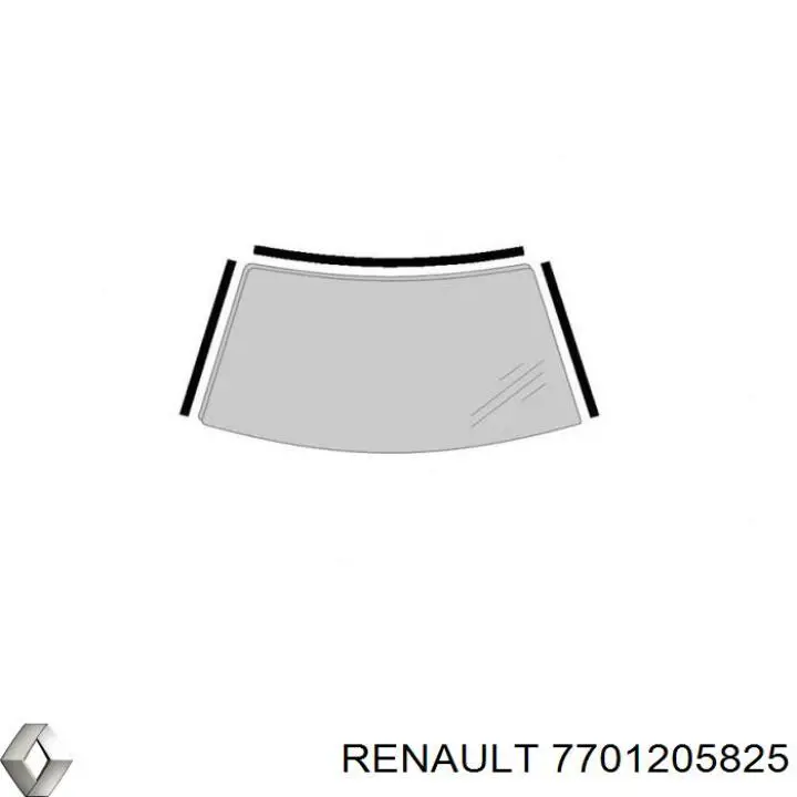 Ущільнювач лобового скла Renault (RVI) 7701478235 ціна, від 24.54 USD
