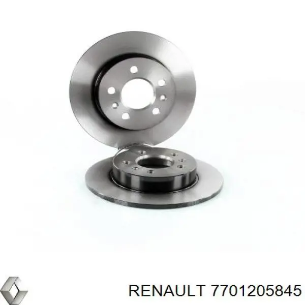 Задні дискові гальма Renault (RVI) 7701205845 ціна, від 19.50 USD