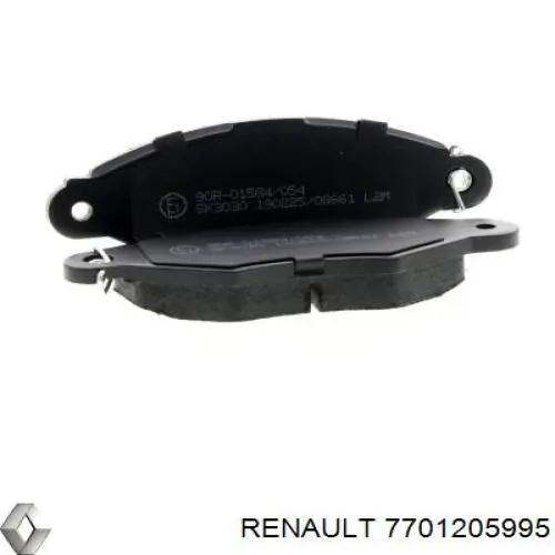 Купити 7701205995 Renault (RVI) Колодки гальмівні передні, дискові