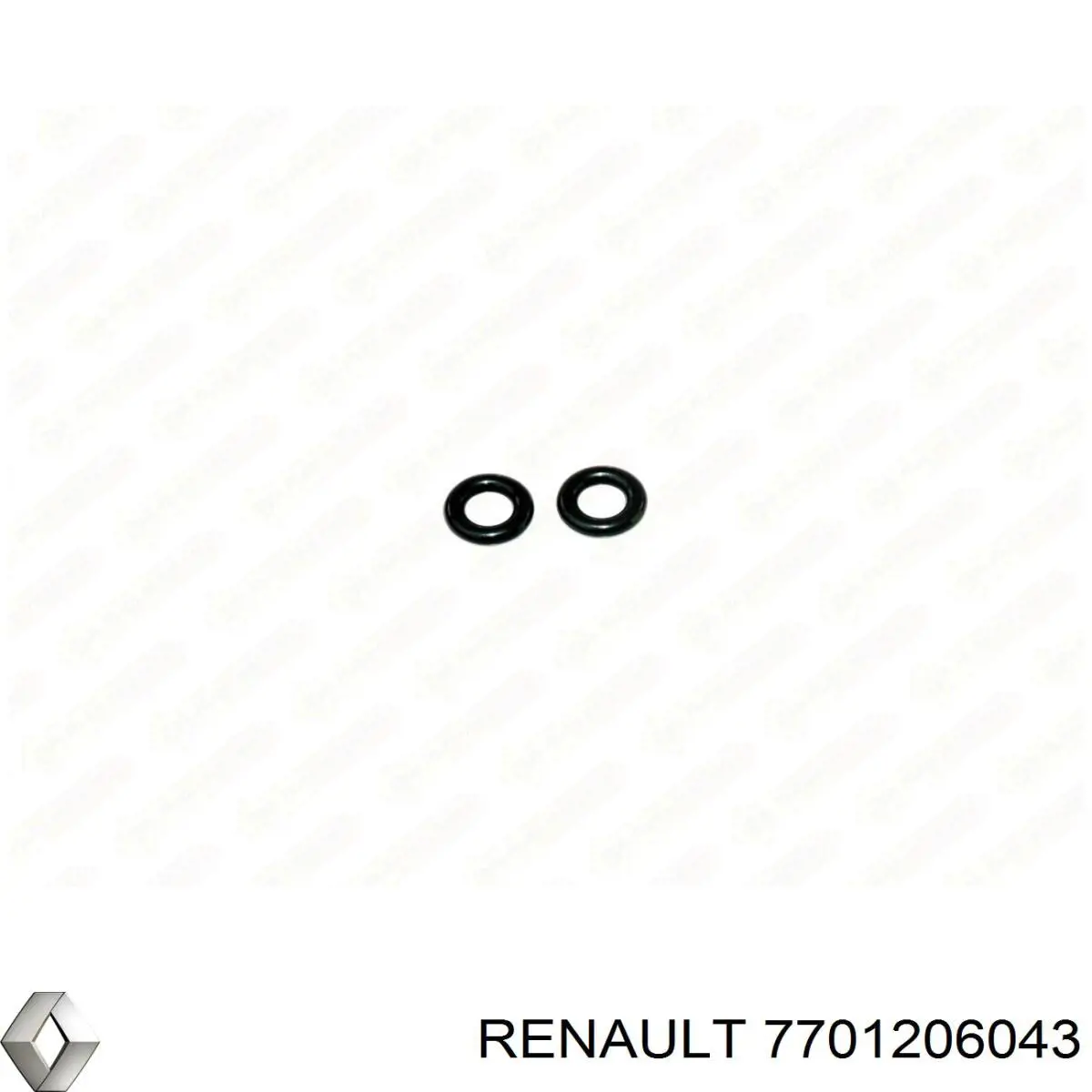 7701206043 Renault (RVI) кільце форсунки інжектора, посадочне