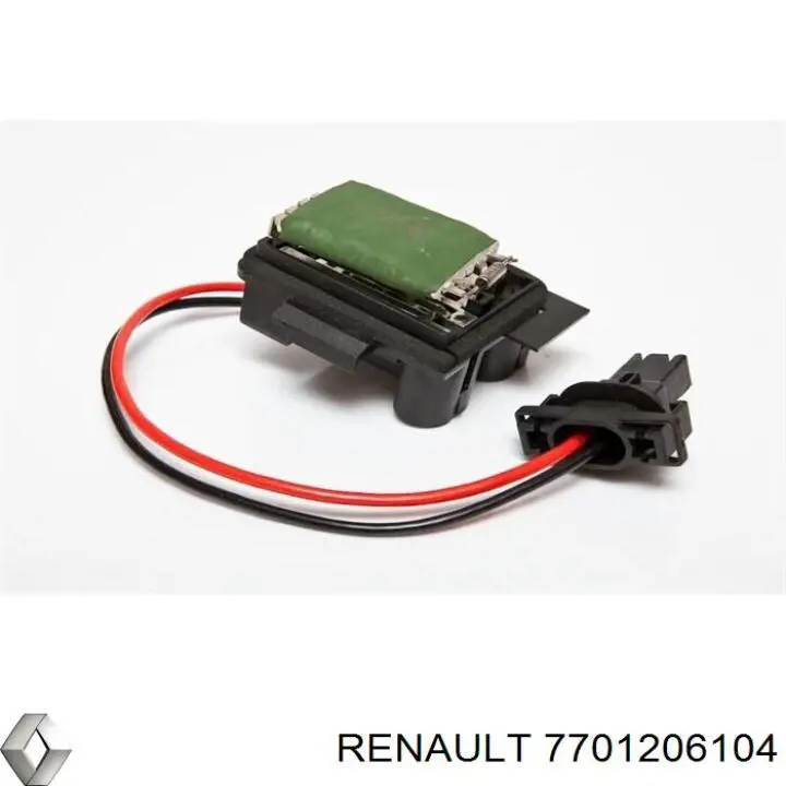 7701206104 Renault (RVI) резистор (опір пічки, обігрівача салону)