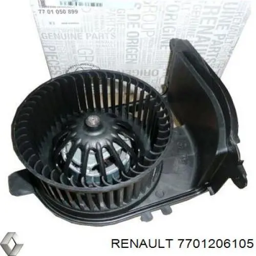 7701206105 Renault (RVI) двигун вентилятора пічки (обігрівача салону)