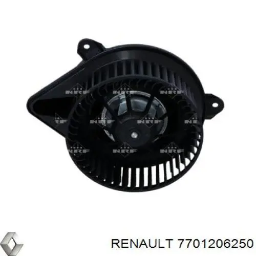 Двигун вентилятора пічки (обігрівача салону) Renault (RVI) 7701206250 ціна, від 78.10 USD