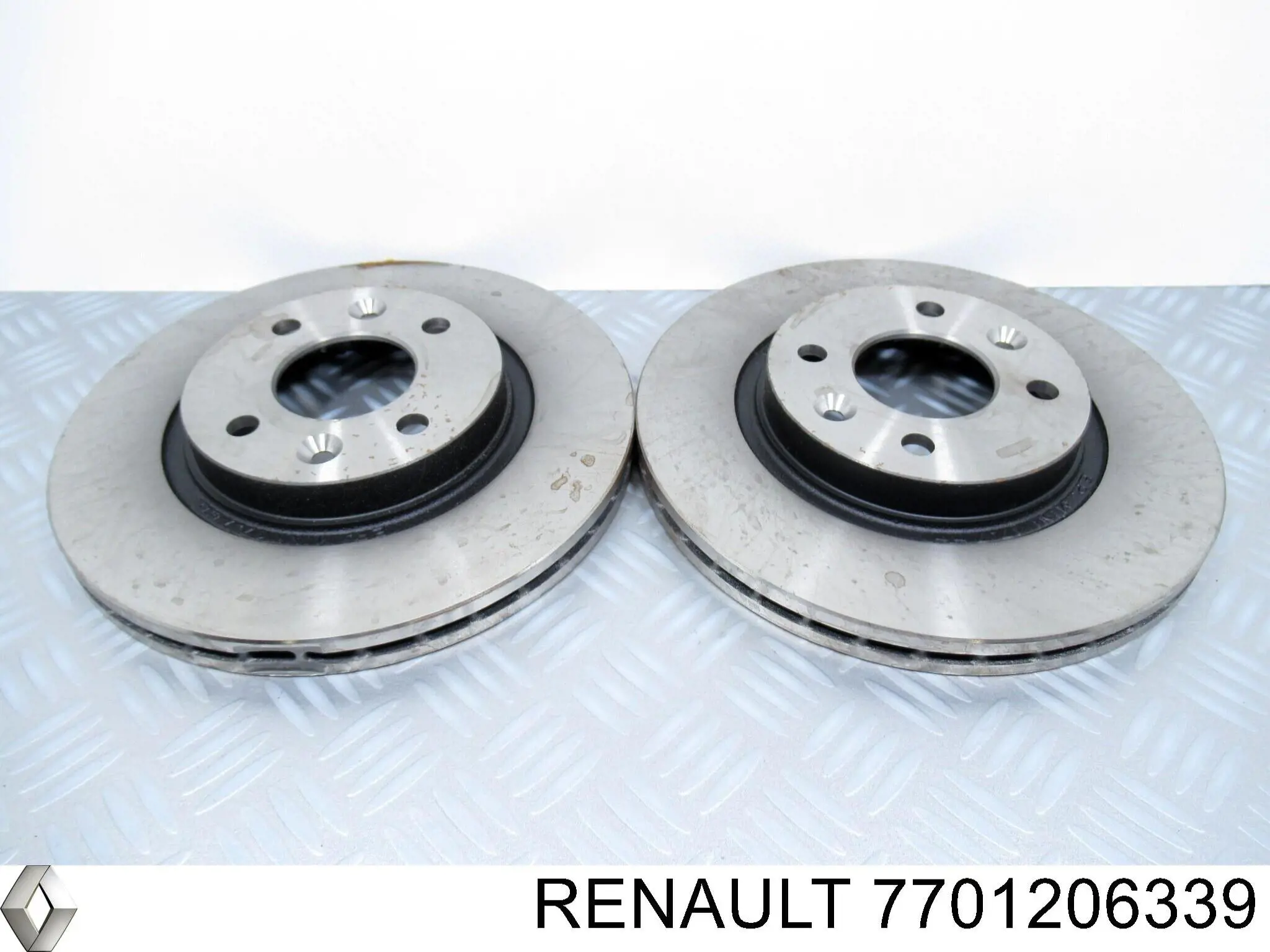 Диск переднього гальма Renault (RVI) 7701206339 ціна, від 28.33 USD