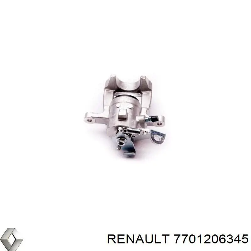 Супорт задній правий 7701206345 Renault (RVI)