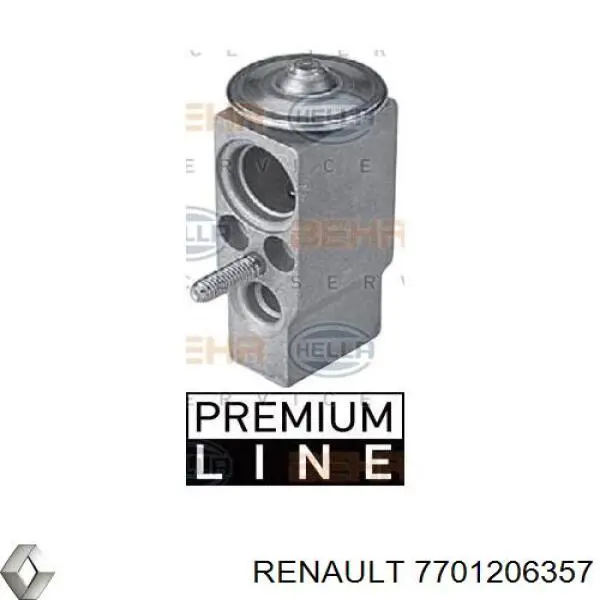 7701206357 Renault (RVI) клапан trv, кондиціонера