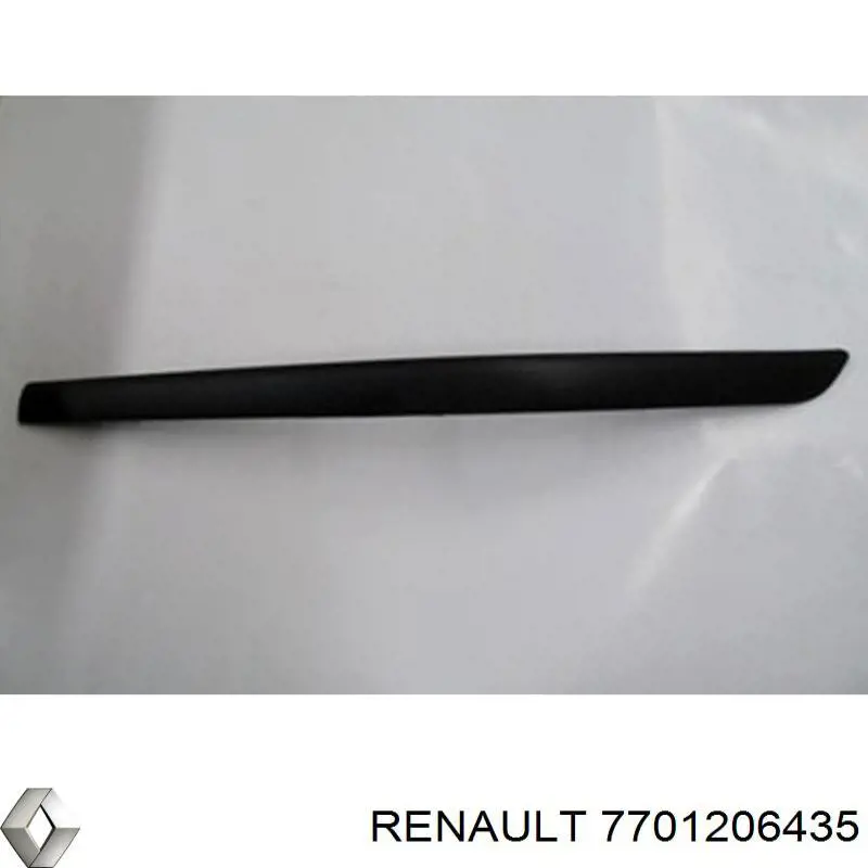 Накладка бампера переднього Renault (RVI) 7701206435 ціна, від 55.06 USD