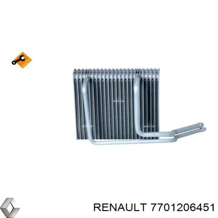 7701206451 Renault (RVI) Охолоджувач повітря