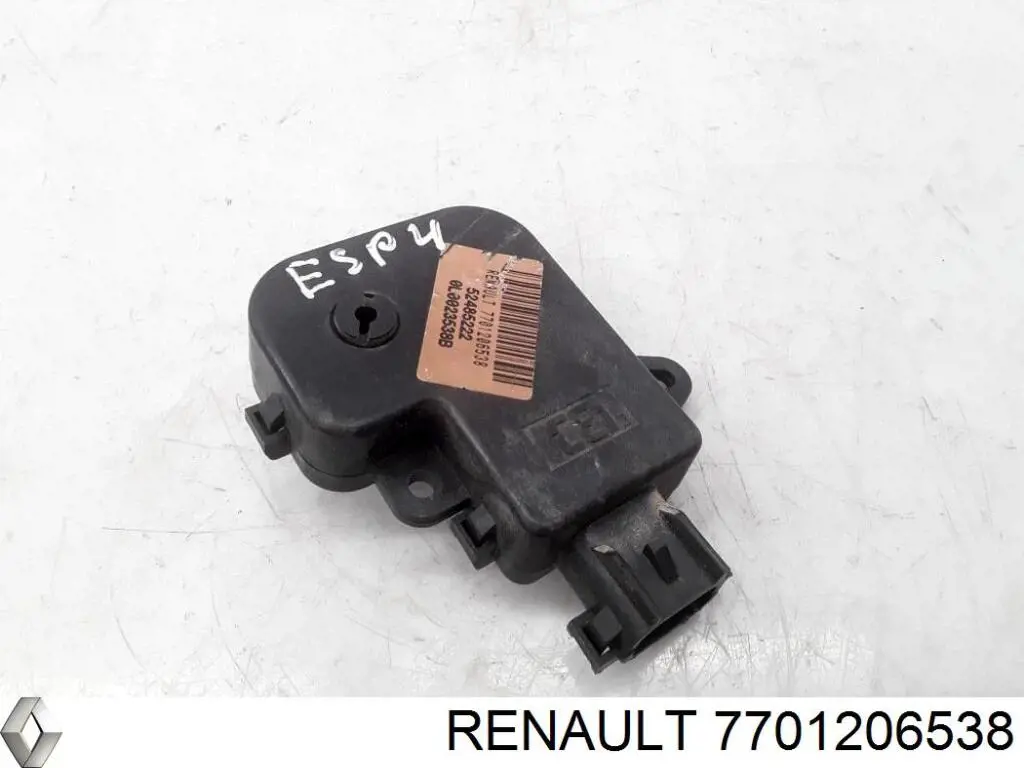 Двигун заслінки печі Renault Laguna 2 (KG0) (Рено Лагуна)