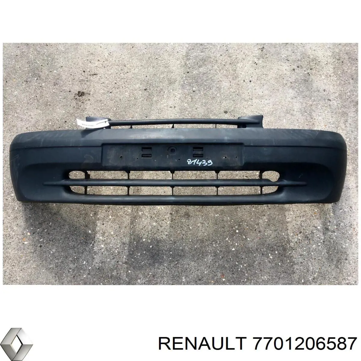 Купити 7701206587 Renault (RVI) Буфер (бампер) передній