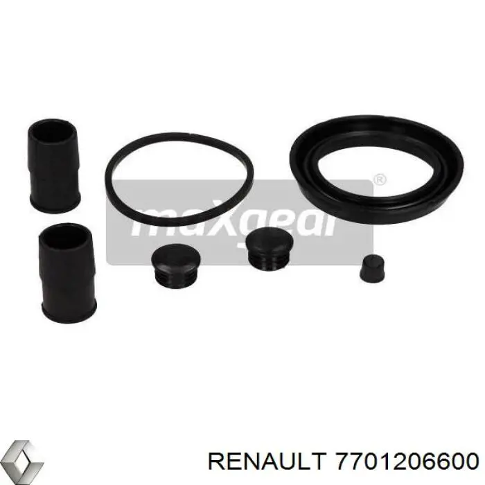 Ремкомплект супорту гальмівного заднього Renault (RVI) 7701206600 ціна, від 43.99 USD