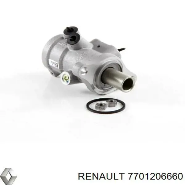 Головний гальмівний циліндр 7701206660 Renault (RVI)
