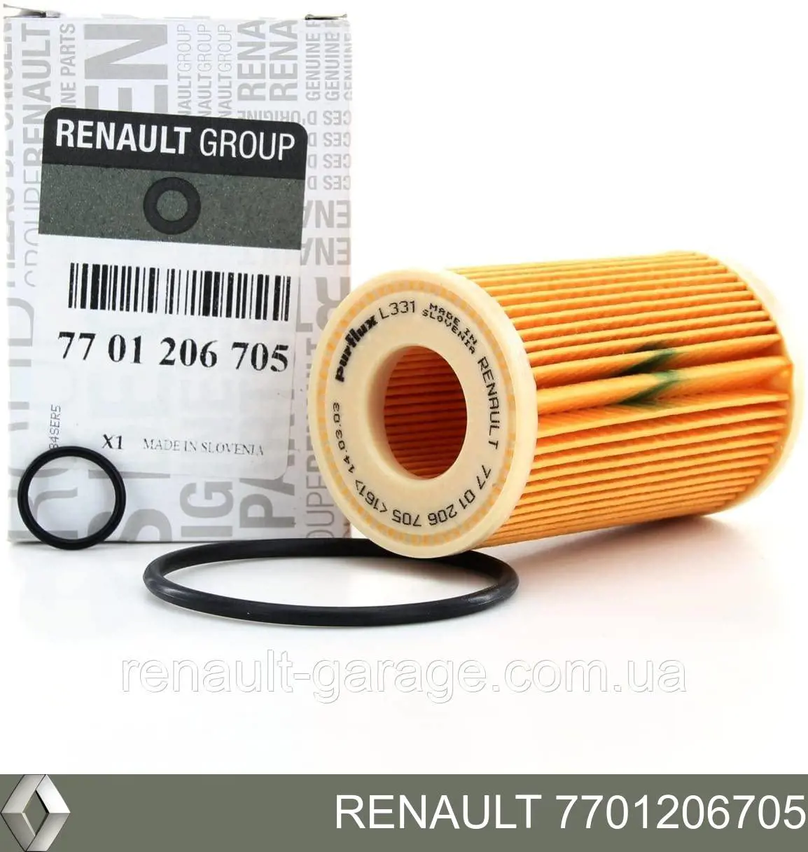 Масляний фільтр двигуна Renault (RVI) 7701206705 ціна, від 4.77 USD