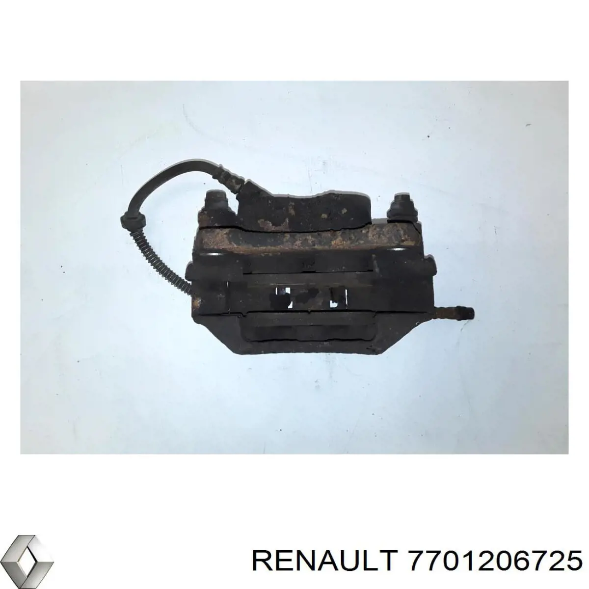Супорт гальмівний передній лівий 7701206725 Renault (RVI)