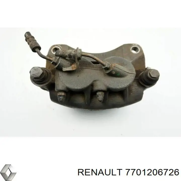 Супорт гальмівний, передній, правий Renault (RVI) 7701206726
