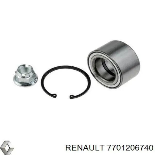 Купити 7701206740 Renault (RVI) Підшипник ступиці передньої