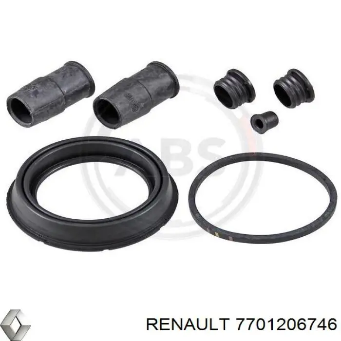 Ремкомплект супорту гальмівного переднього Renault (RVI) 7701206746 ціна, від 8.44 USD