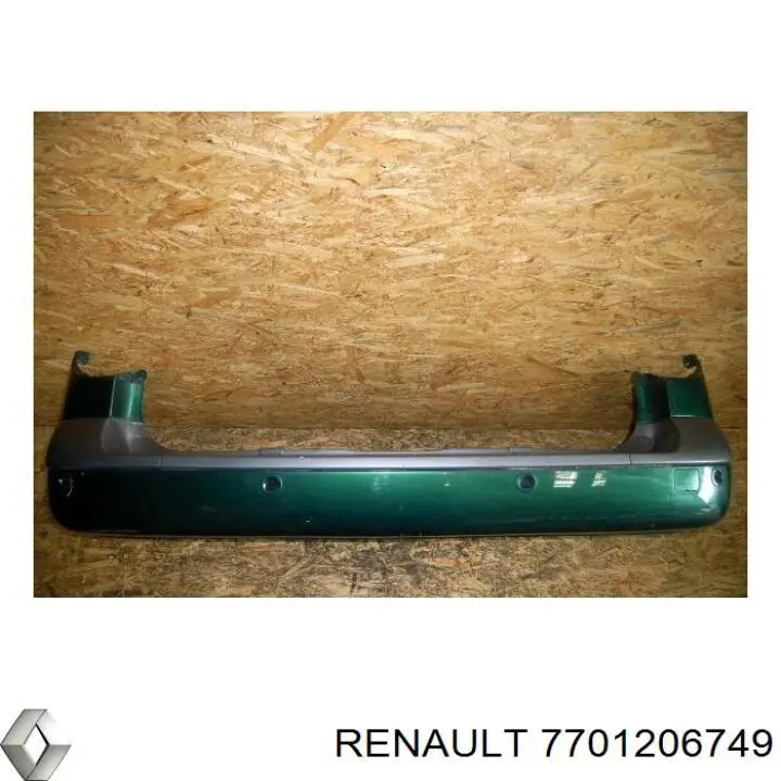 7701206749 Renault (RVI) бампер задній