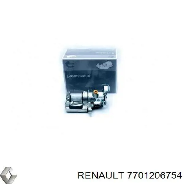 Задній гальмівний супорт лівий Renault (RVI) 7701206754