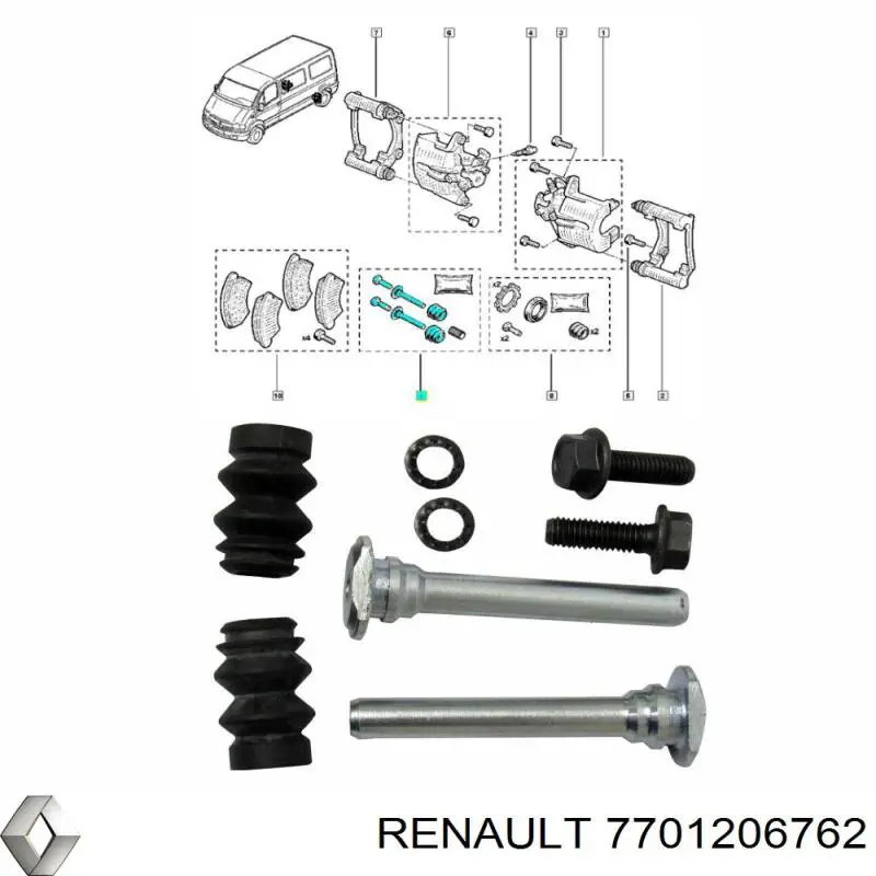 7701206762 Renault (RVI) 