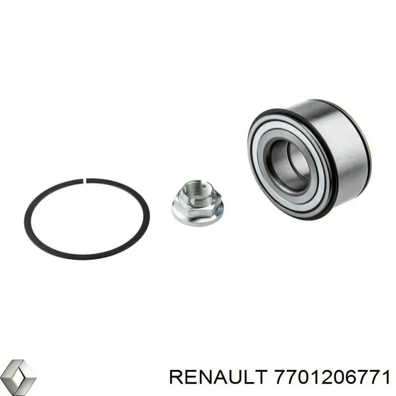 Підшипник маточини передньої/задньої 7701206771 Renault (RVI)