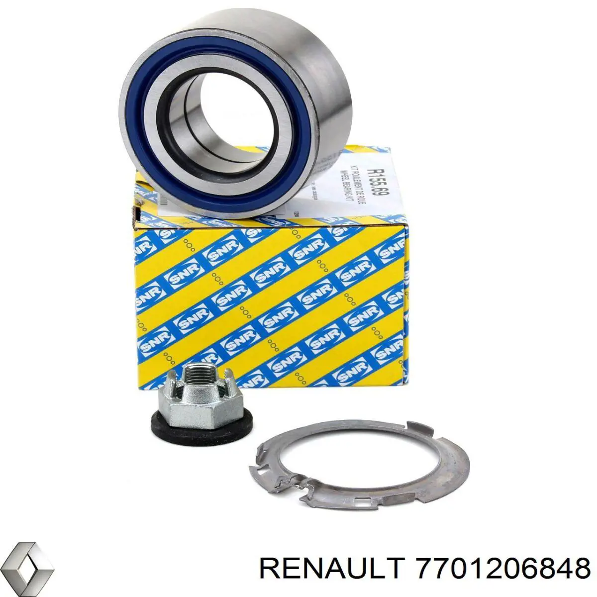 Підшипник ступиці 7701206848 Renault (RVI)