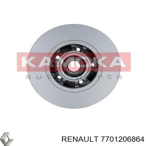 7701206864 Renault (RVI) Дискові гальма