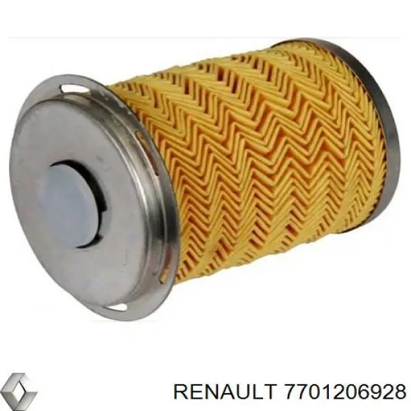 7701206928 Renault (RVI) фільтр паливний