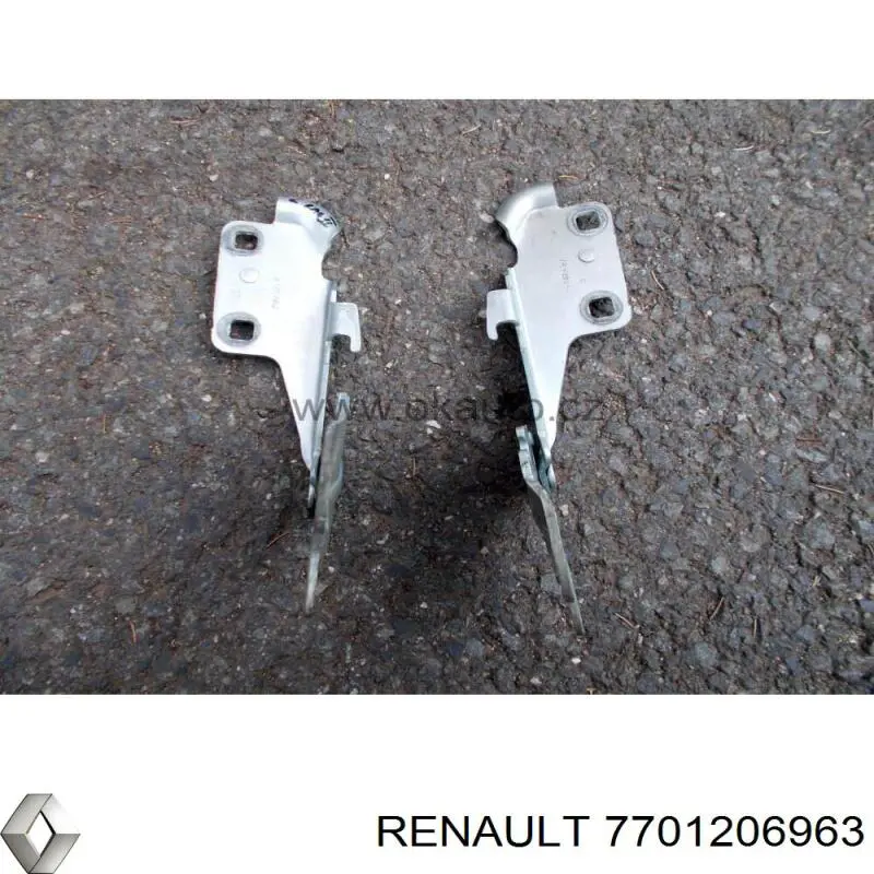 Петля капота Renault Vel Satis (BJ0) (Рено Вел сатіс)