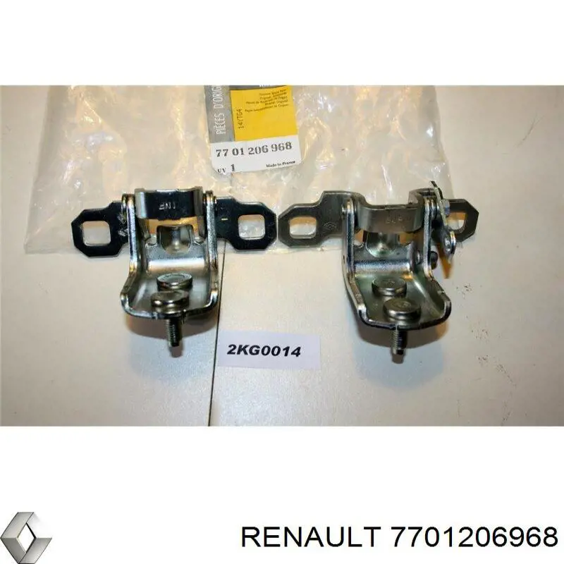 Дверний шарнір задній лівий Renault (RVI) 7701206968 ціна, від 3.72 USD