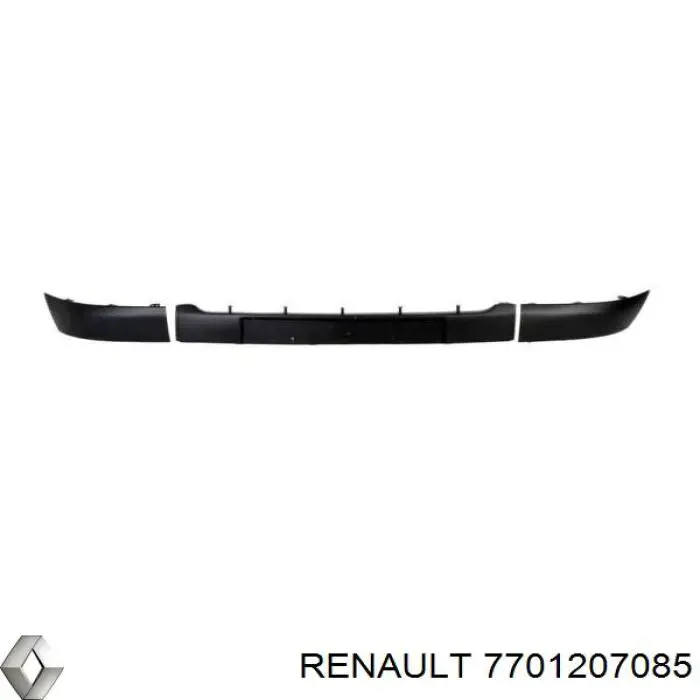 Накладка бампера переднього TYG RN04038MAR ціна, від 5.46 USD